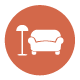 Wohnraumsymbol